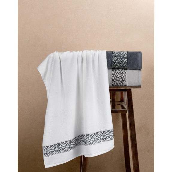 Πετσέτα Σώματος Guy Laroche Pome Silver 70x140