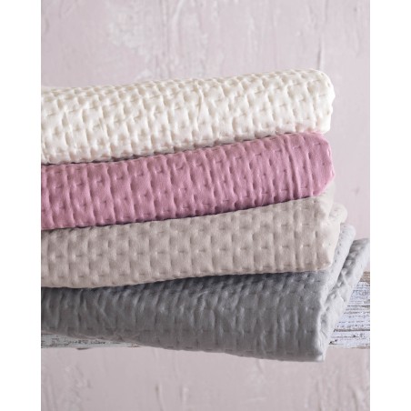 Σετ Κουβερλί King Size 3 Τεμαχίων Rythmos Allure Μπεζ 240x250