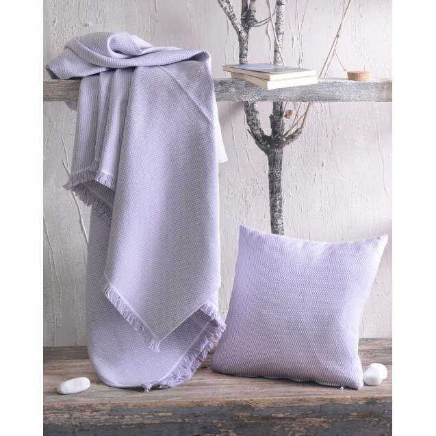 Μαξιλαροθήκη Διακόσμησης Rythmos Utopia Ροζ 40x40