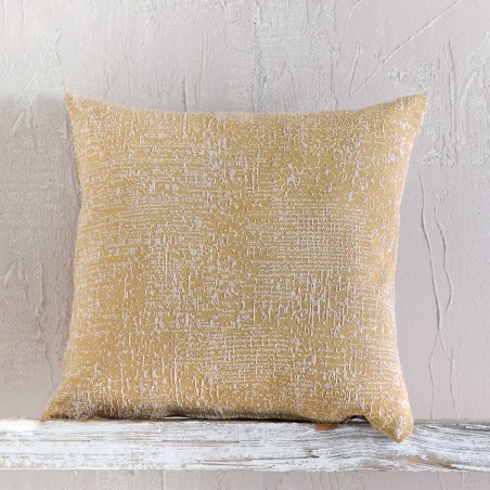 Μαξιλαροθήκη Διακόσμησης Rythmos Canda Μουσταρδι 40x40