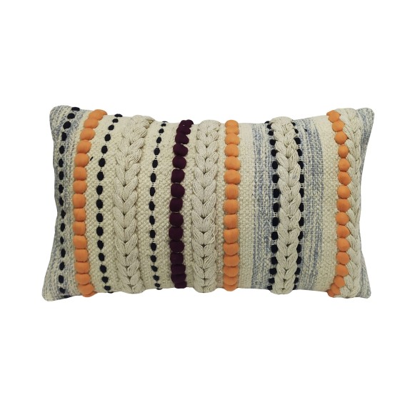 Μαξιλάρι Διακοσμητικό ΚΟΜΒΟΣ 100% Βαμβάκι SPARSH Natural...