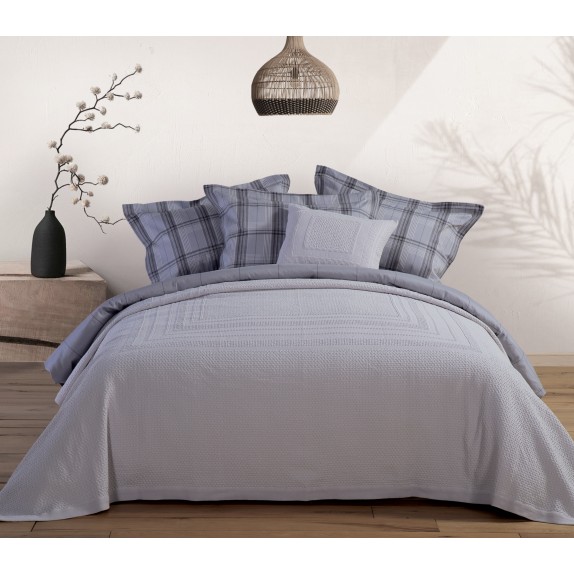 Κουβέρτα Υπέρδιπλη Nef-Nef Bernard 230x250 Grey