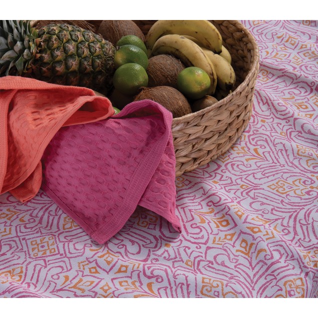 Τραπεζομάντηλο Nef-Nef Roman 140x140 Fuchsia