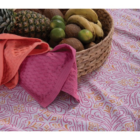 Τραπεζομάντηλο Nef-Nef Roman 140x140 Fuchsia