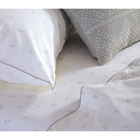 Σετ Σεντόνια Διπλά Nef-Nef Perfection 200x270 White