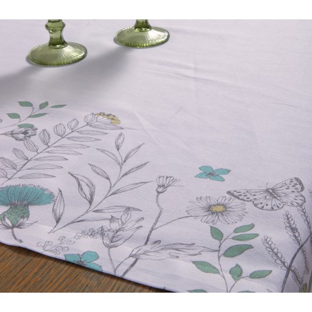 Τραπεζομάντηλο Nef-Nef Spring Mood 140x140 Ecru