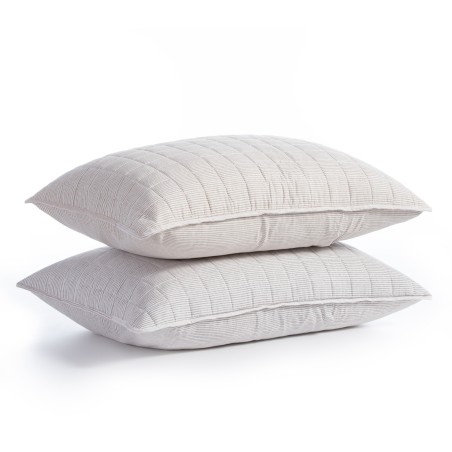 Μαξιλαροθήκες Nef-Nef Σετ 2 Τεμαχίων Canfield 52x72 Grey