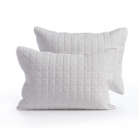Μαξιλαροθήκες Nef-Nef Σετ 2 Τεμαχίων Canfield 52x72 Grey