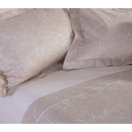 Σετ Σεντόνια Υπέρδιπλα Nef-Nef Vital 240x270 Beige