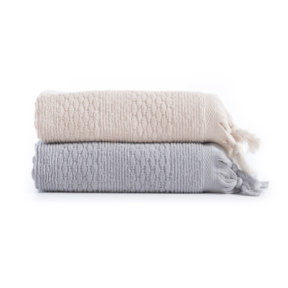 Σετ Πετσέτες Nef-Nef 3τμx Outlast Ecru