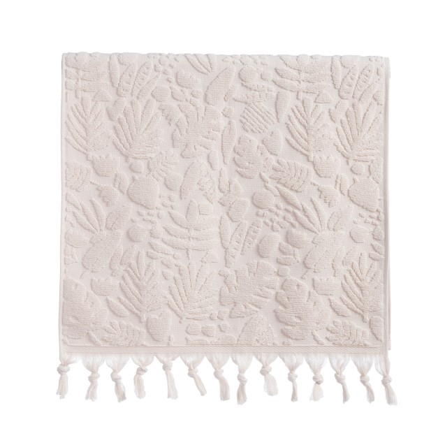 Πετσέτα Προσώπου Nef-Nef Glendal 50x90 Ecru