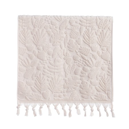 Πετσέτα Προσώπου Nef-Nef Glendal 50x90 Ecru