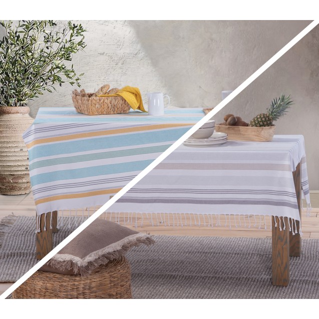 Τραπεζομάντηλο Nef-Nef Canfield 140x180 Grey