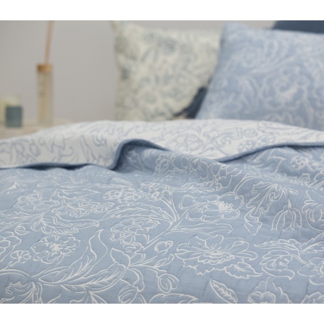 Κουβερλί Υπέρδιπλο Nef-Nef Moanna Blue 230x240...