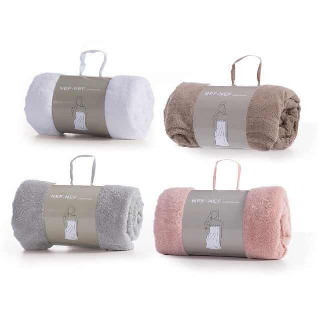 Πετσέτα Παρεό Nef-Nef Sandy 146x80 Mocca