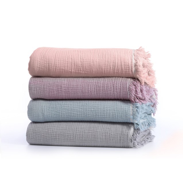 Κουβέρτα Υπέρδιπλη Nef-Nef Apollo 230x240 Salmon