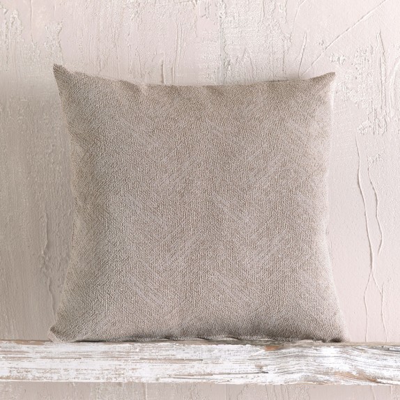 Μαξιλαροθήκη Διακόσμησης Rythmos Cadence Μπεζ Σκουρο 40x40