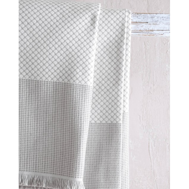 Ριχτάρι Τετραθέσιου Rythmos Ombre Γκρι 180x330