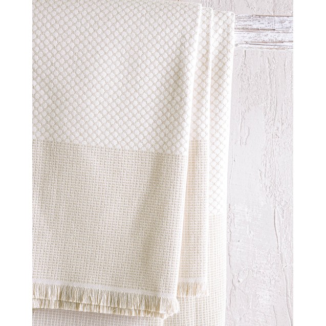 Ριχτάρι Τριθέσιου Rythmos Ombre Εκρου 180x280