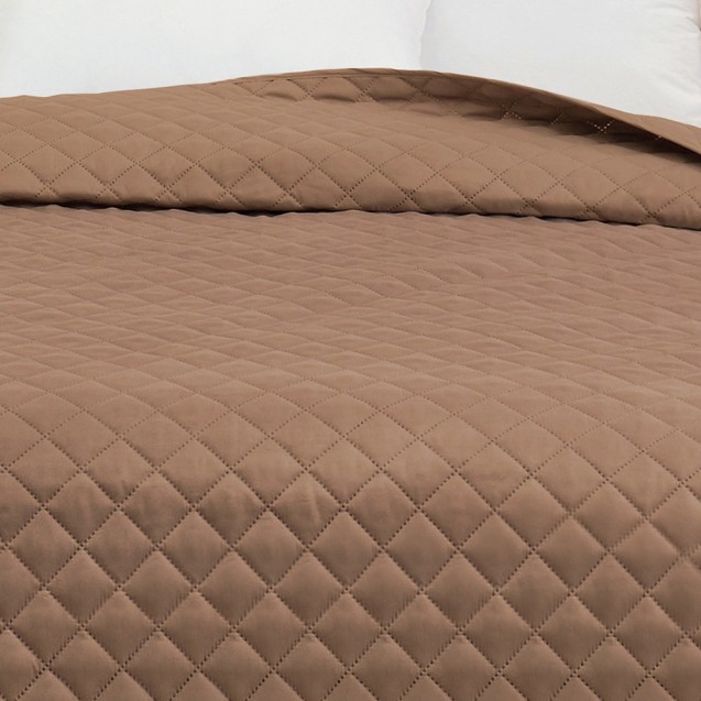 Κουβερλί King Size Melinen Tosca Mocca 260x240