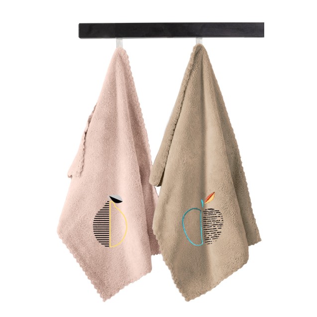 Σέτ Πετσέτες Κουζίνας 2 Τεμαχίων Guy Laroche...