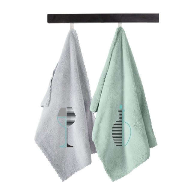 Σέτ Πετσέτες Κουζίνας 2 Τεμαχίων Guy Laroche...