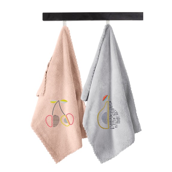 Σέτ Πετσέτες Κουζίνας 2 Τεμαχίων Guy Laroche Gourmet...