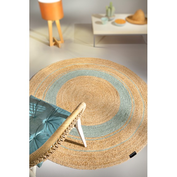 Χαλί Guy Laroche Grande Aqua Round 100 εκ -