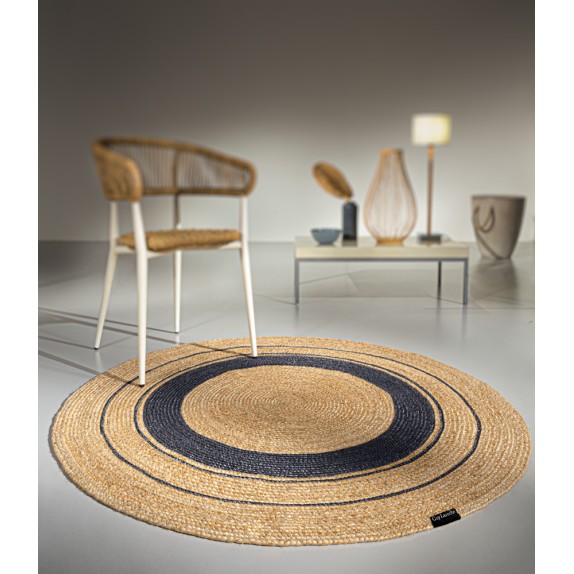 Χαλί Guy Laroche Grande Anthracite Round 150 εκ -