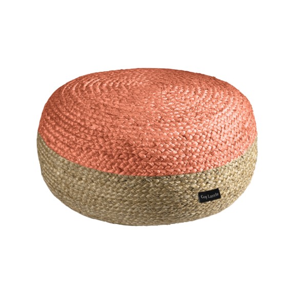Πούφ Guy Laroche Double Coral 65x65x30