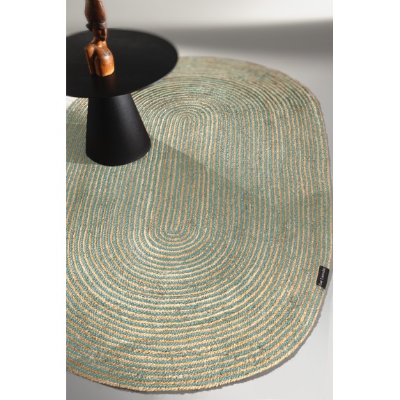 Χαλί Guy Laroche Hartum Aqua Oval 130x200 