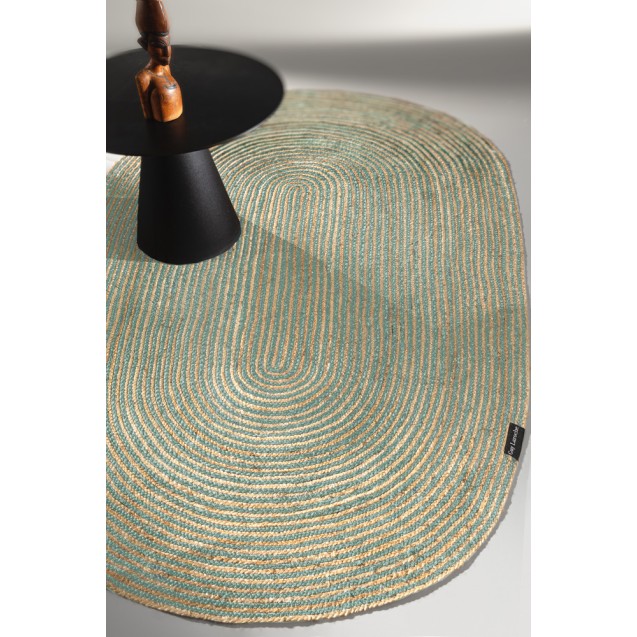 Χαλί Guy Laroche Hartum Aqua Oval 130x200 