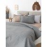 Κουβέρτα Matelasse Palamaiki 230x260 Daphne Grey