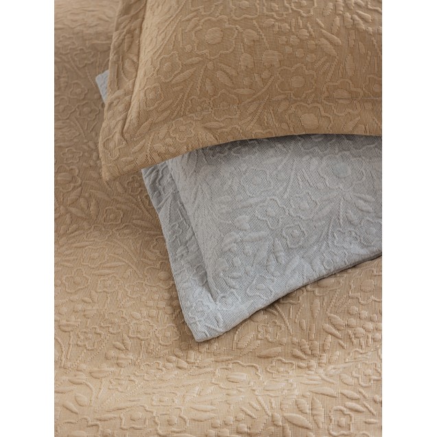 Κουβέρτα Matelasse Palamaiki 170x260 Alina Gold