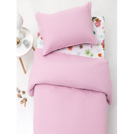 Σετ Κουβερλί Υπέρδιπλο Palamaiki 220x240 Jenn Pink