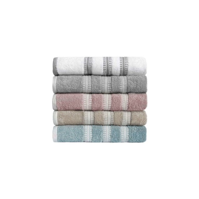 Σετ Πετσέτες 3 Τεμαχίων Nef-Nef Promise White