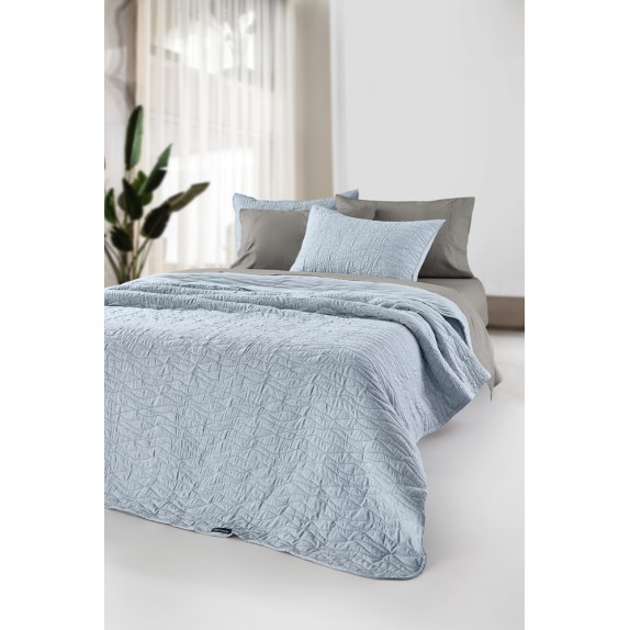 Σετ Κουβερλί Υπέρδιπλο 2 Τεμαχίων Guy Laroche Shadow Blue...