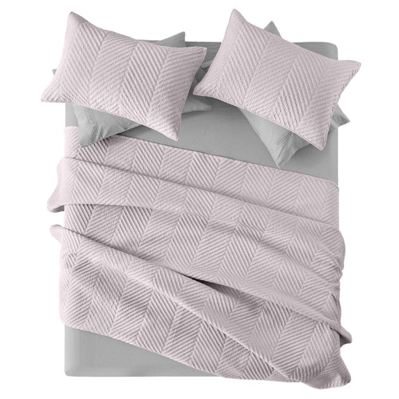 Σετ Κουβερλί King Size 2 Τεμαχίων Guy Laroche Bone Sepia...