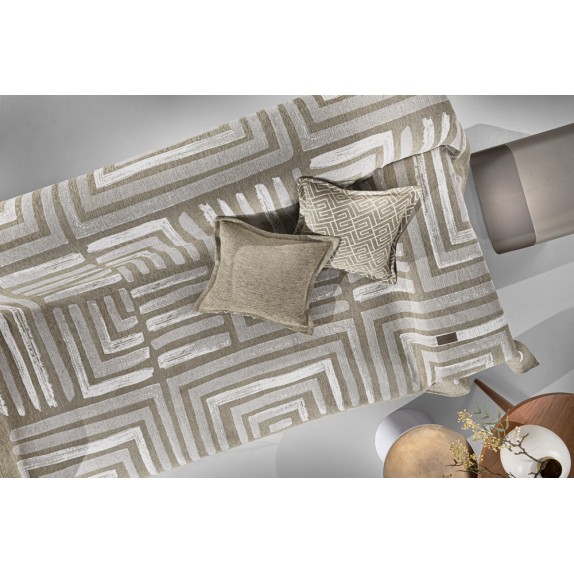 Ριχτάρι Τριθέσιου Guy Laroche Dali Taupe 180x300