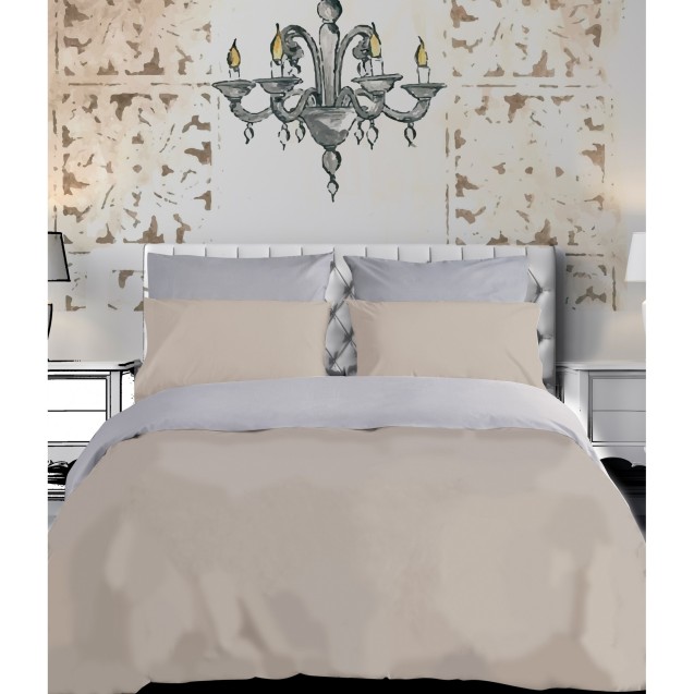 Σεντόνι Υπέρδιπλο Makis Tselios Note2 Grey 240x270