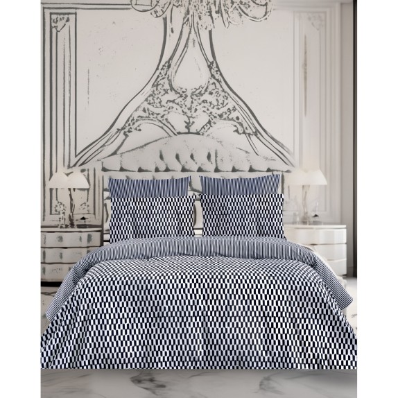 Σετ Σεντόνια Μονά με Λάστιχο 3 Τεμαχίων Makis Tselios...