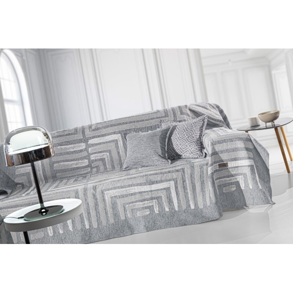 Ριχτάρι Πολυθρόνας Guy Laroche Dali silver 180x150