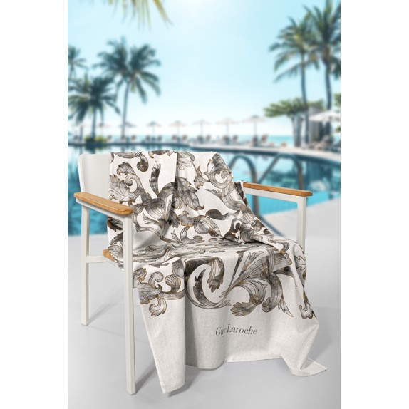 Πετσέτα Θαλάσσης Βελουτέ Guy Laroche Velour Printed...