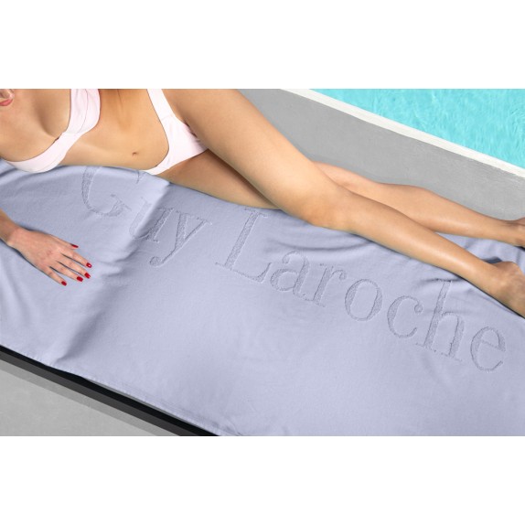 Πετσέτα Θαλάσσης Guy Laroche Slim Lilac 90x180