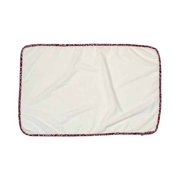 Σελτεδάκι Αδιάβροχο Dimcol 153 Λαχούρ 50X80 Λευκό/Κόκκινο