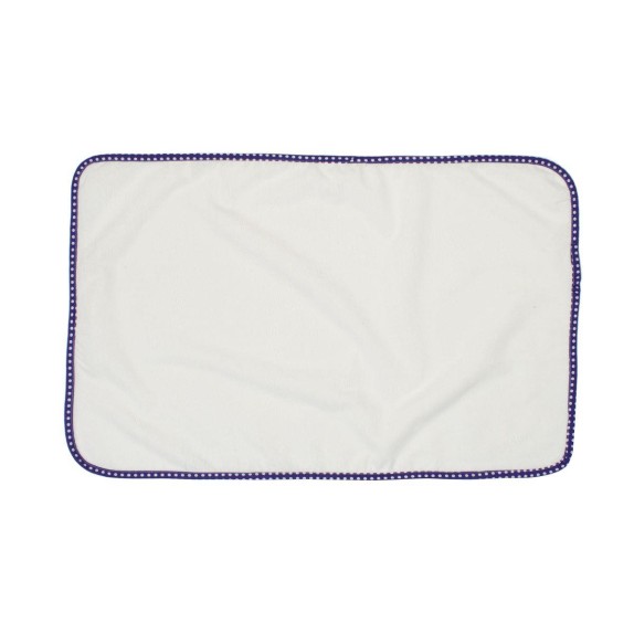 Σελτεδάκι Αδιάβροχο Dimcol 133 Πουά 67X90 Λευκό/Μωβ