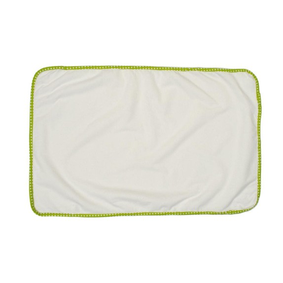 Σελτεδάκι Αδιάβροχο Dimcol 135 Πουά 50X80 Λευκό/Βεραμάν