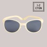 Γυαλιά Ηλίου KiETLA Wazz 1-2 ετών - Wayfarer Ivory