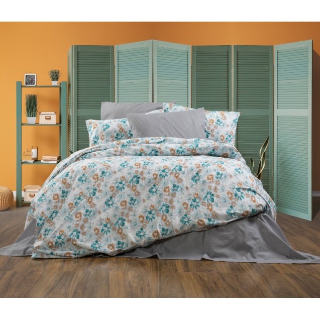Σετ Σεντονια Υπερδιπλα Sb home 220x240- Daisies...