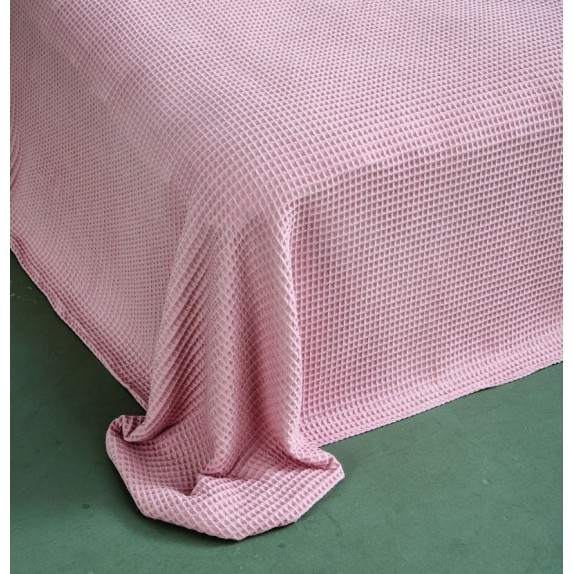 Κουβερτα Πικε Mini Βαφλα Sb Home 220Χ240 Evan Dusty